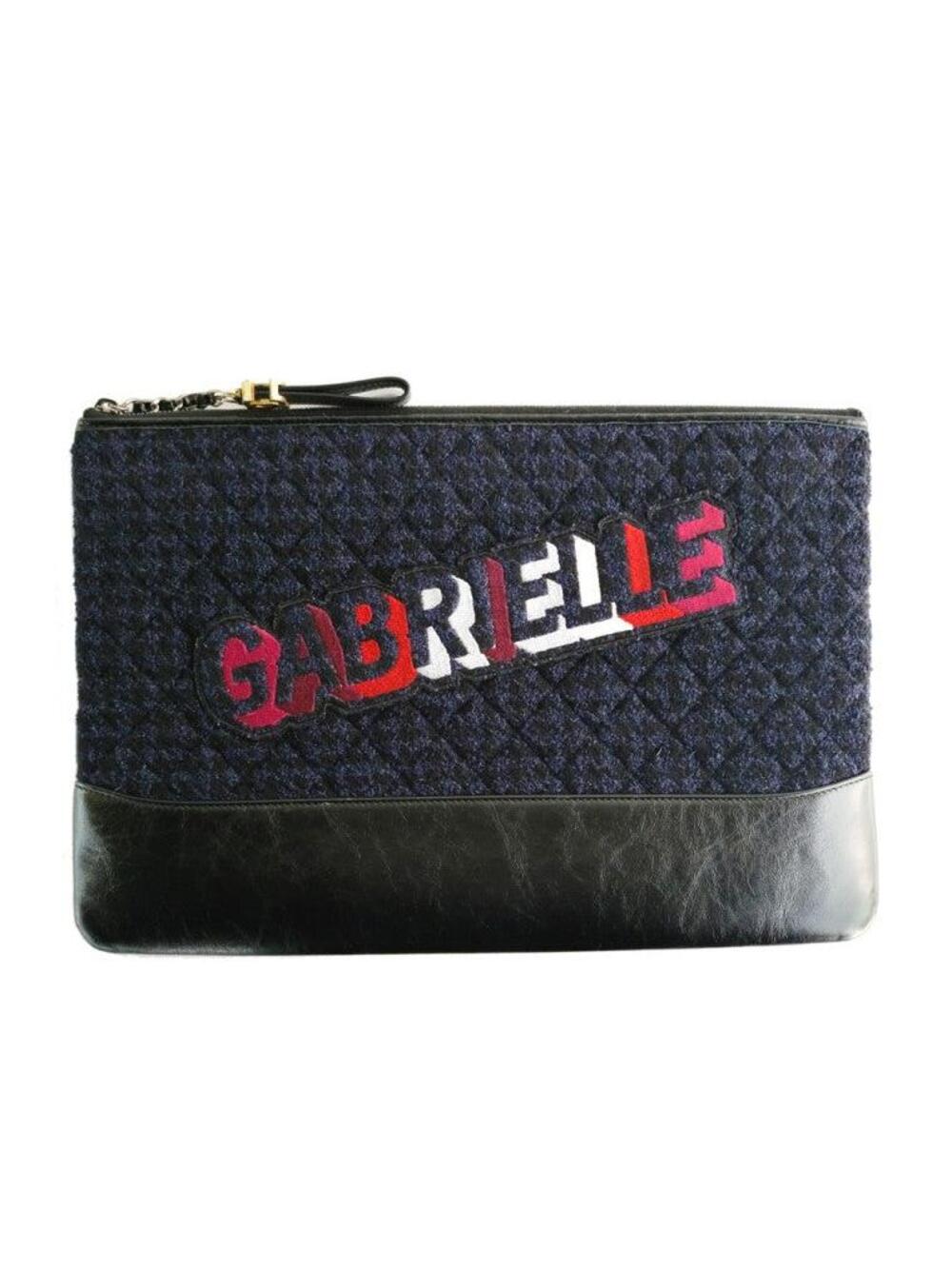 Chanel Tweed Gabrielle Clutch #352661F72B